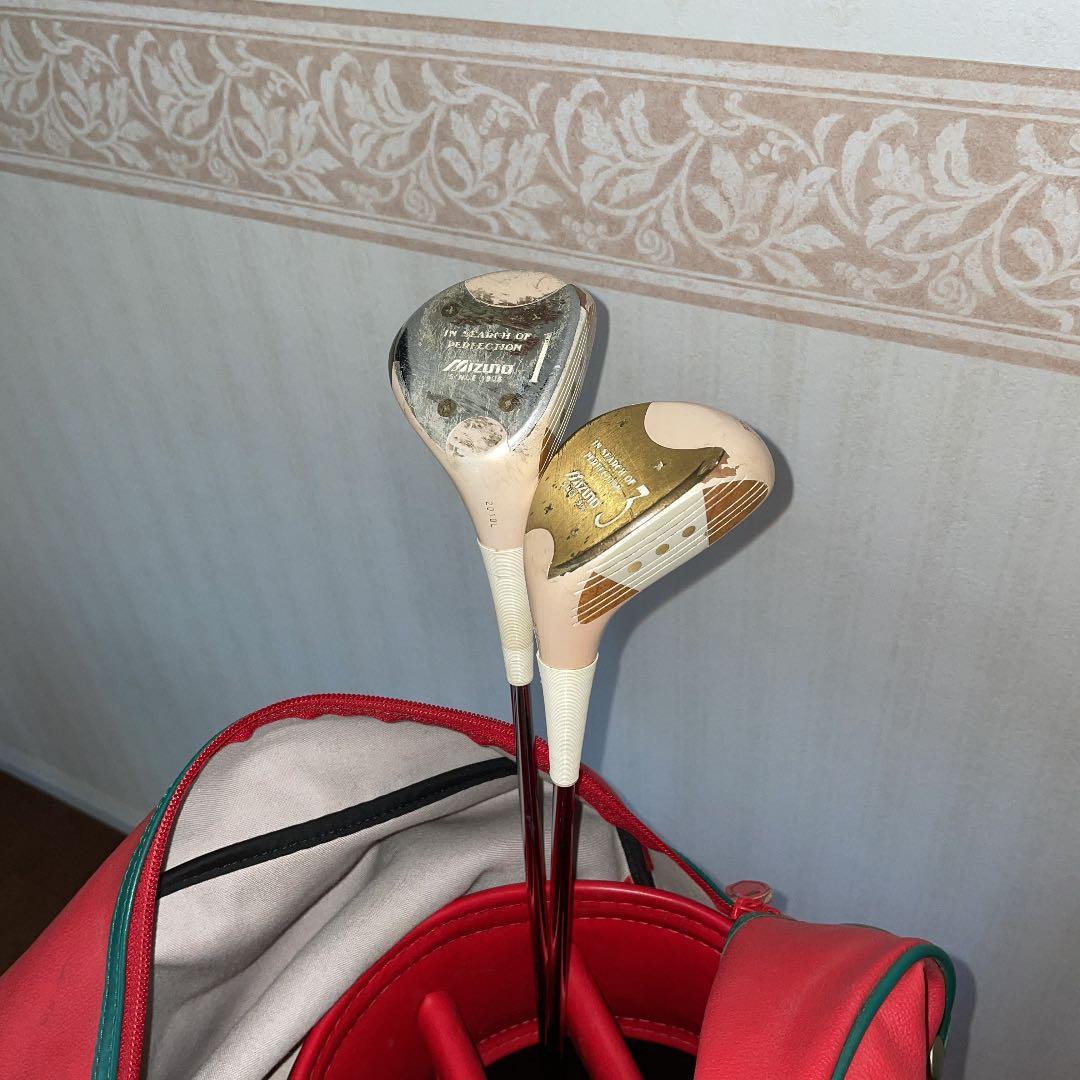 ハーフゴルフクラブセット　レディース　ミズノ　トラサルディバック