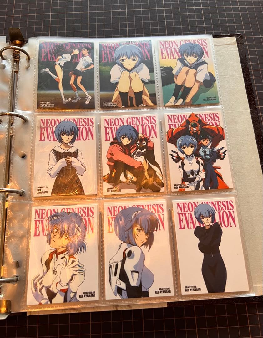 【コンプリート】新世紀エヴァンゲリオン カルダス マスターズ 公式バインダ