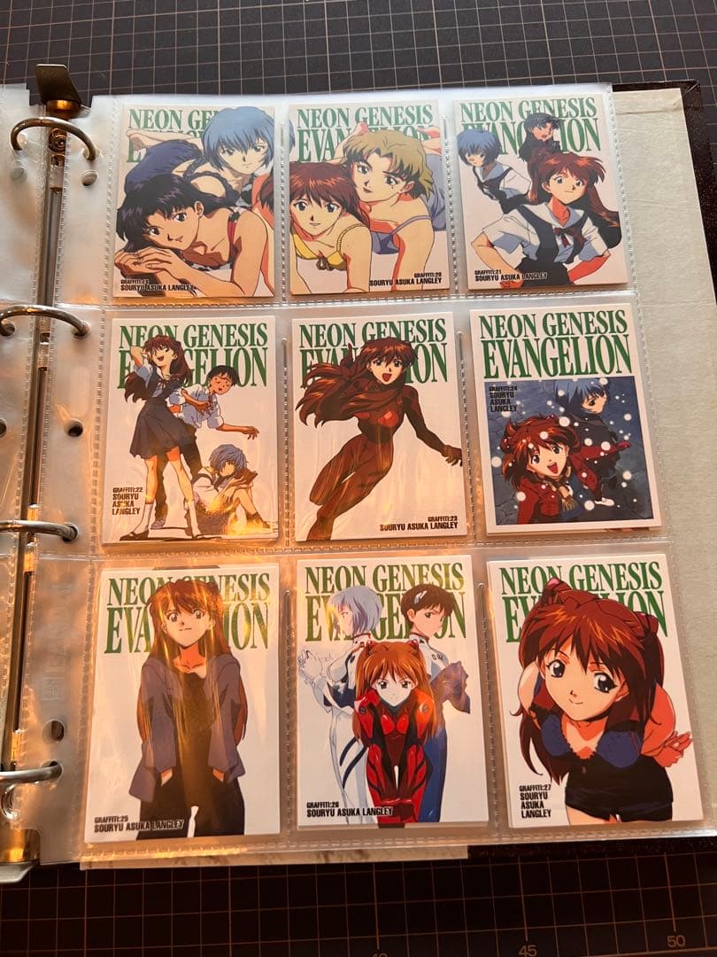 【コンプリート】新世紀エヴァンゲリオン カルダス マスターズ 公式バインダ