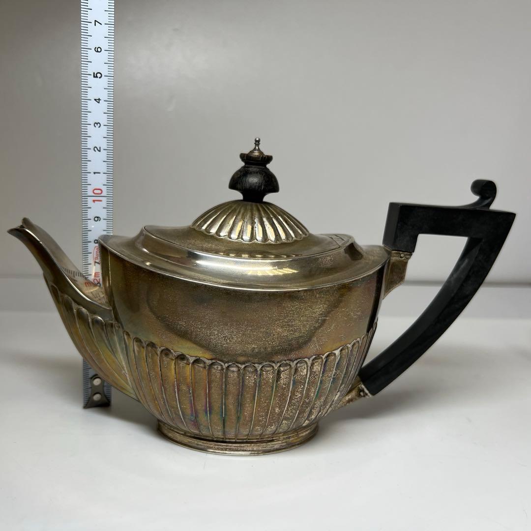 ライオンホールマーク　銀製　ティーセット　509g 東さ8-0131☆2F