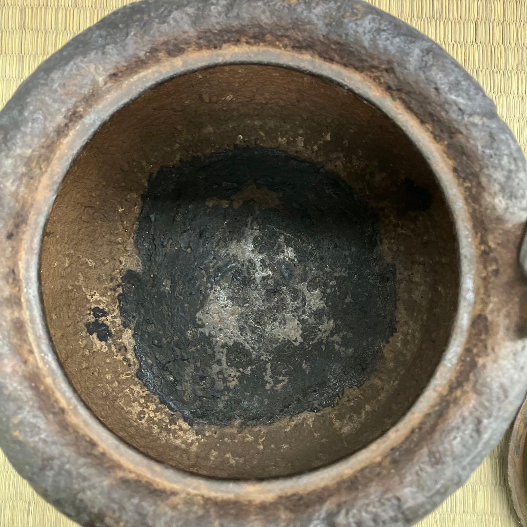 龍文堂　古鉄瓶　アンティーク