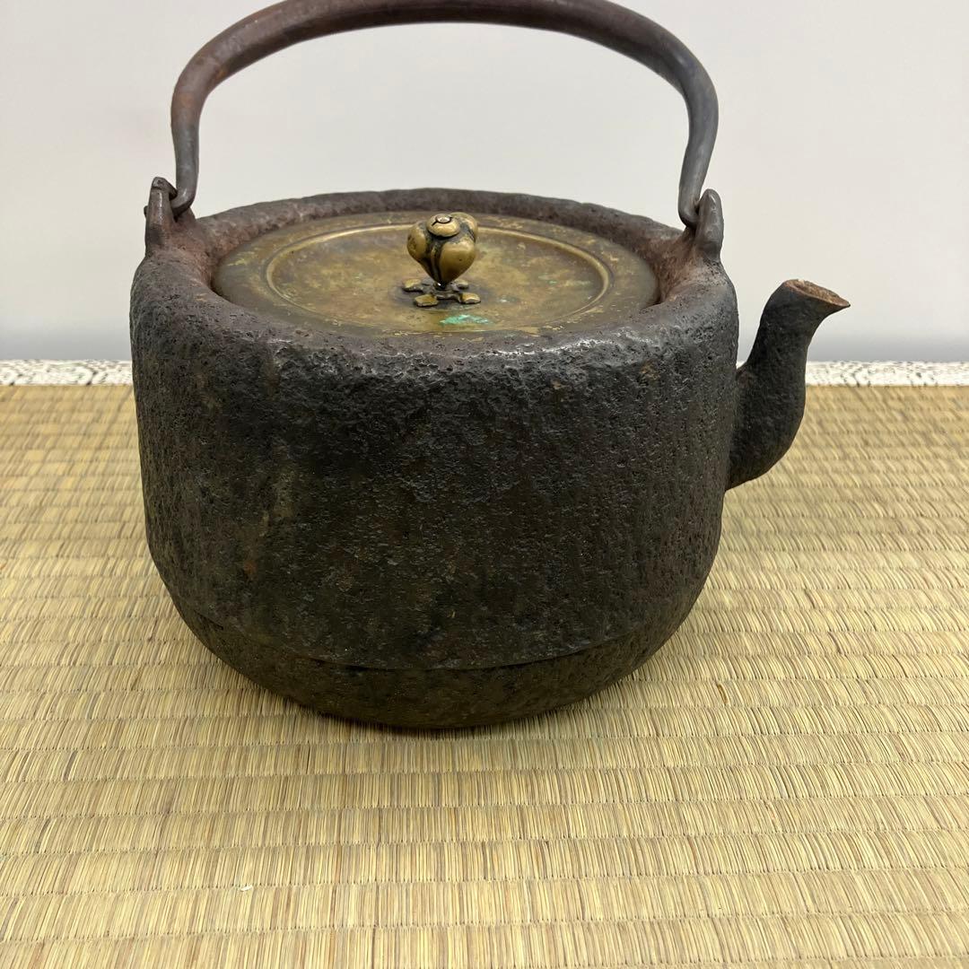 龍文堂　古鉄瓶　アンティーク