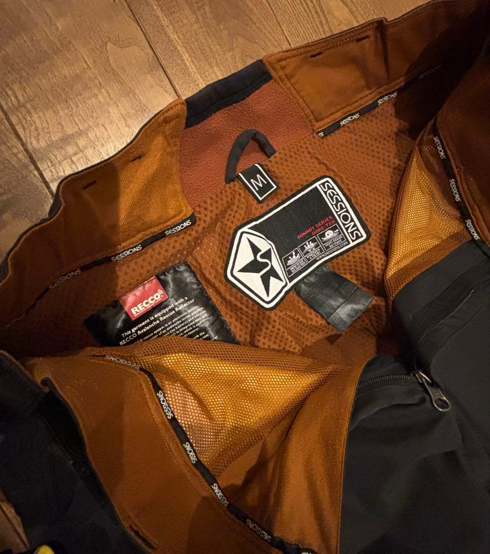 【SESSIONS】≪GORE-TEX≫ スノボウェア　セット上下　スキーウェア