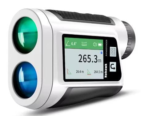 【サイド液晶搭載】Nohawk ゴルフ レーザー距離計 弾道補正・振動機能