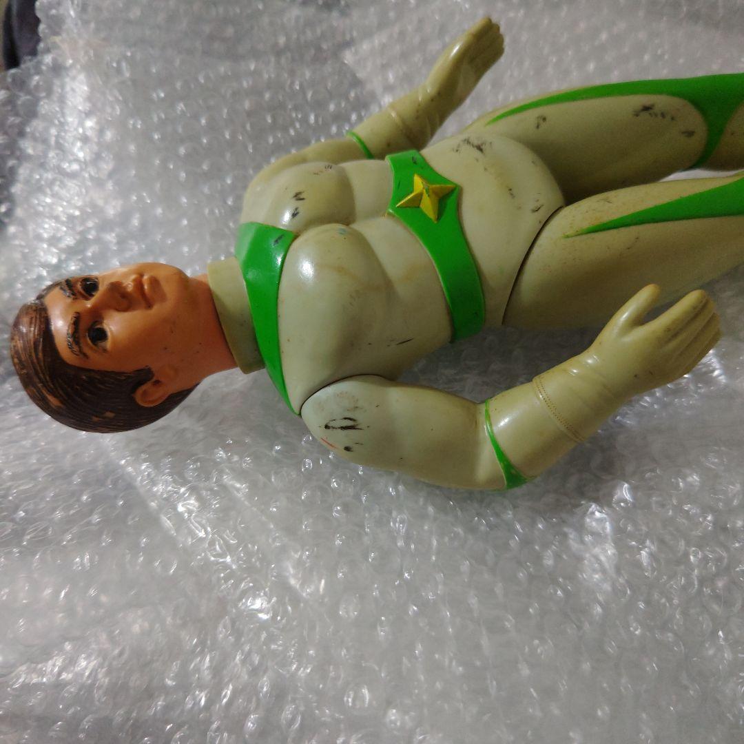 ブルマァク　ミラーマン　ジャイアント　面取れ　ソフビ　38cm　現状品