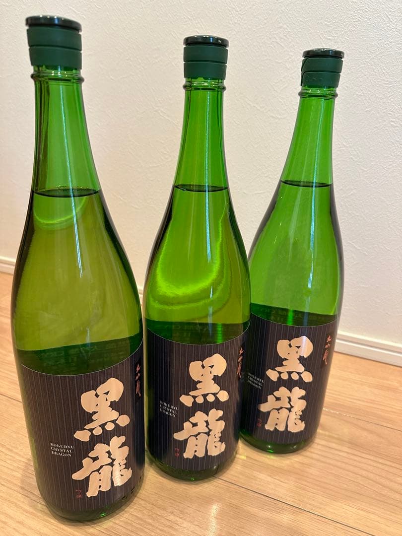黒龍 大吟醸　一升瓶3本セット