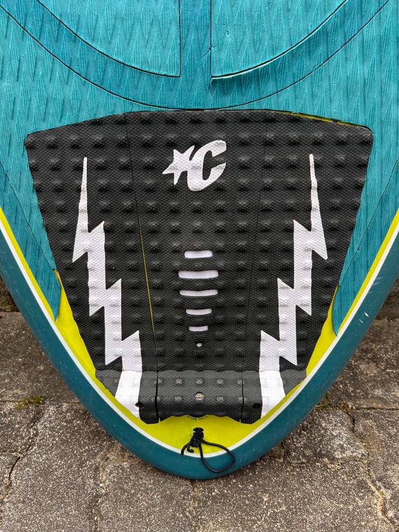 RIVIERA NUGG 9.2 ゛152L SUPボード イエロー/グリーン