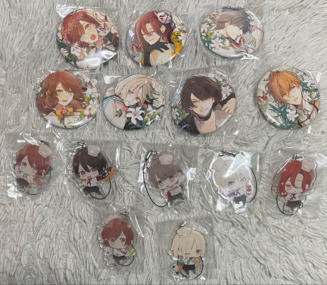 アドミラリの天秤 ニルアド アニメイト 特典 缶バッジ アクキ　セット