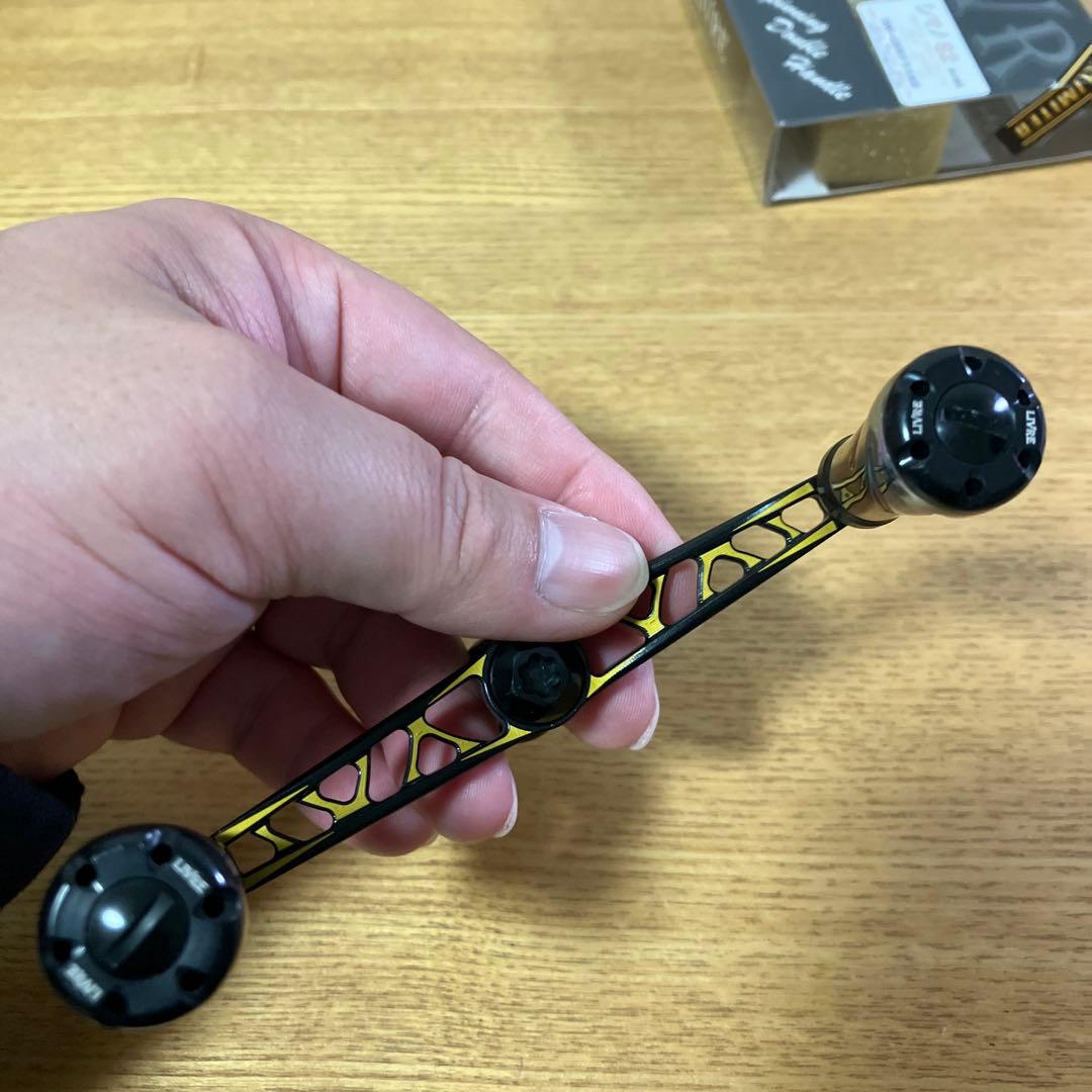 限定美品　シマノ LIVRE イエローライン　ウイング100 タイプ2 スタンド