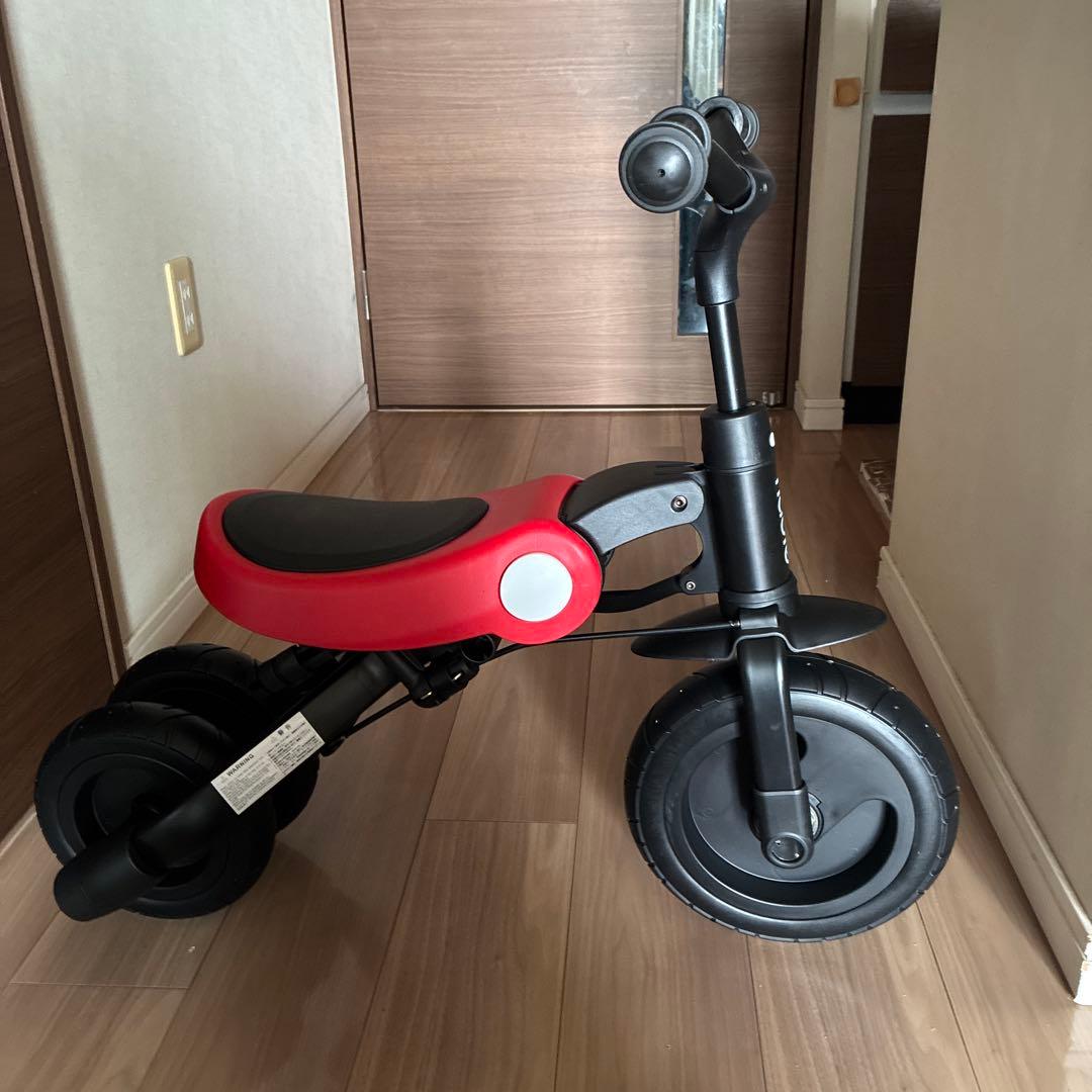 3-in-1 多機能幼児用三輪車 SL-A2 赤