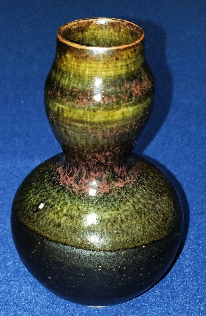 曜変天目　ひさご　仁泉作　共箱桐箱付き