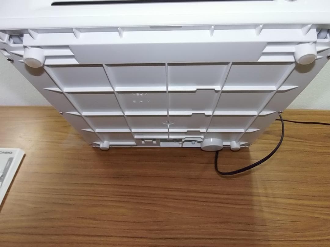 CASIO SR-C550-4S ホワイト レジスター25424