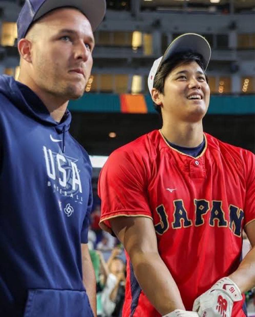 2023WBC米国代表キャプテン マイクトラウト直筆サインボール