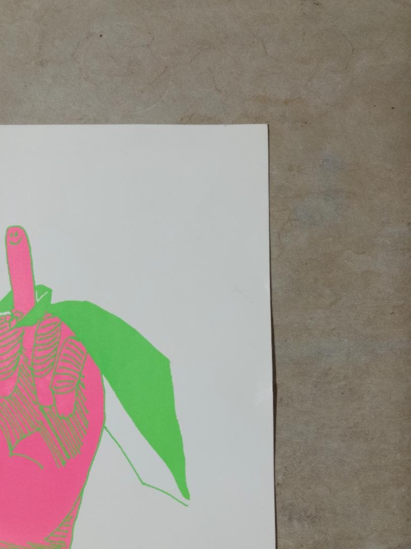 MARK GONZALES シルクスクリーン ポスター 限定5枚 大判