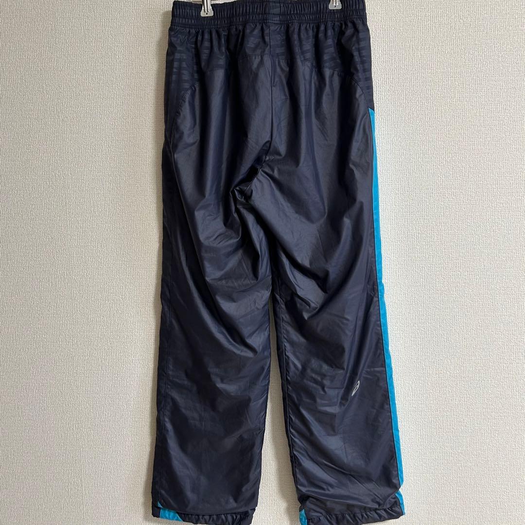 asics アシックスA77 ウインドブレーカー上下 セット　上下M 裏起毛