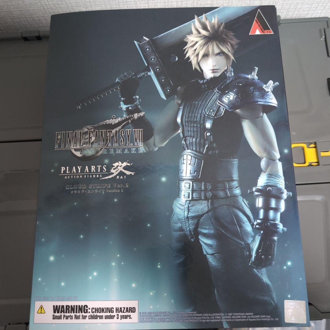 未開封 スタティックアーツ　クラウド 未開封 プレイアーツ クラウド、ティファ