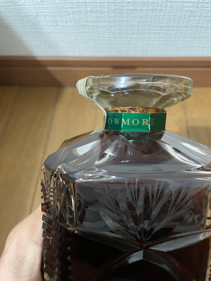 ボウモアBOWMORE 21年 ゴルフクリスタルデキャンタ 750ml 43%