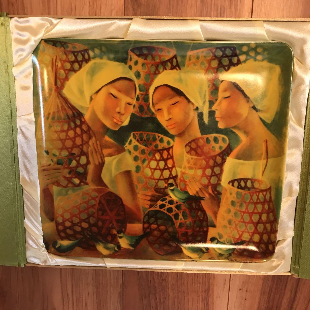 Anita Magsaysay-Ho フィリピン人アーティストのプレート作品