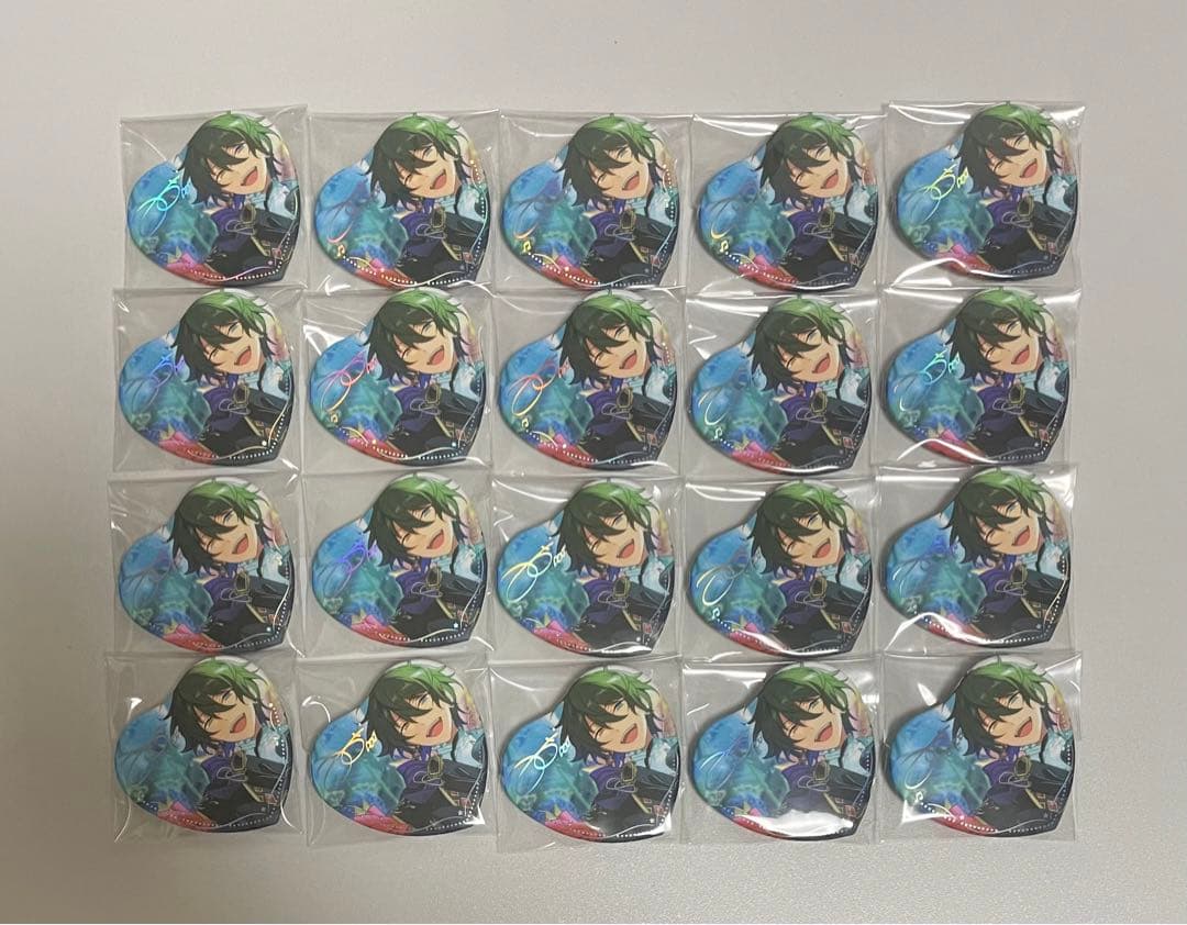 あんスタ 中国 傾心ハート缶バッジ 影片みか エルミタージュ20点