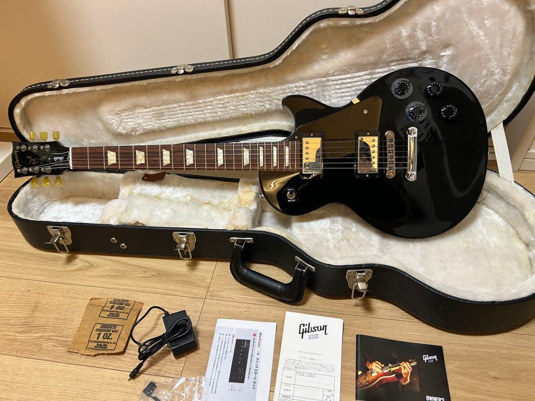 ギター Gibson Les Paul Studio Ebony 2012 ETune