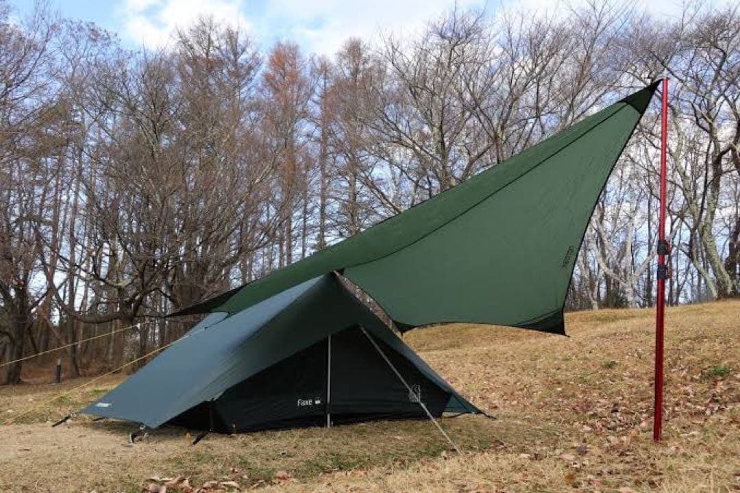 【最値下げ】新品未使用！ノルディスク　ファクシー 2 日本正規品　タープ込みお得