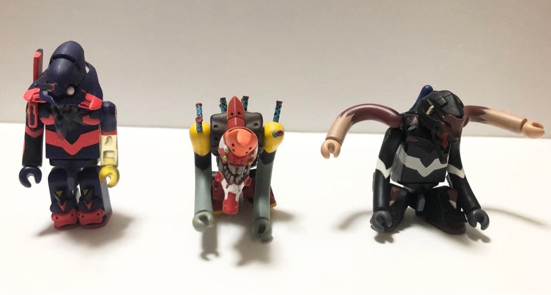 エヴァンゲリオン 限定 キューブリック フィギュア セット