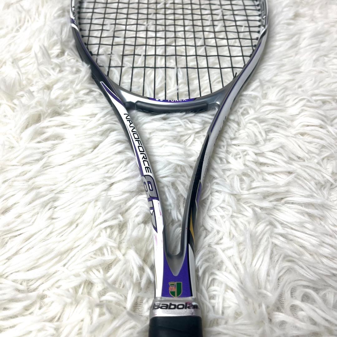 【美品】 ヨネックス ナノフォース8v REV UL1 ソフトテニスラケット