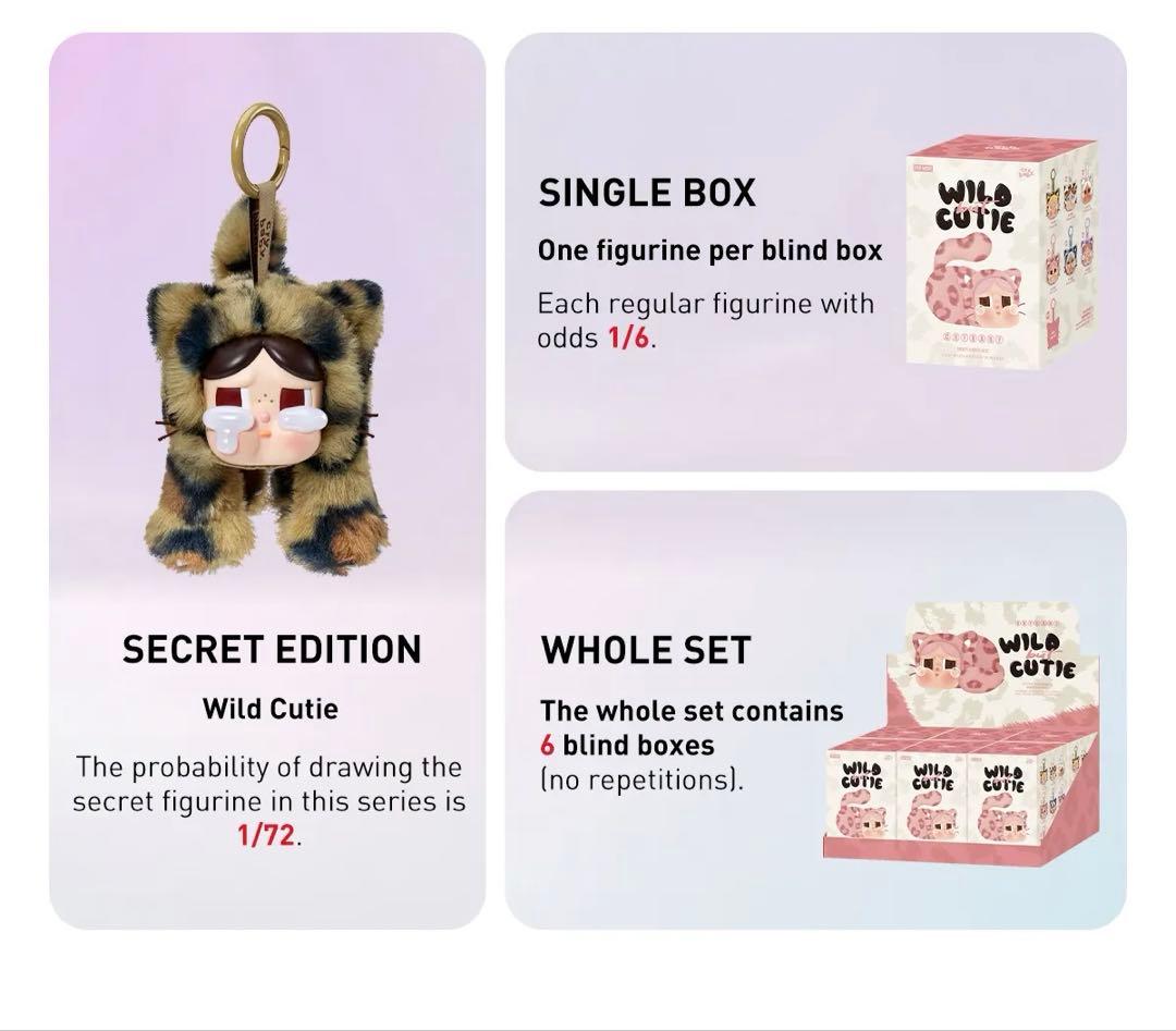 【にゃん/ᐠ. .ᐟ\ Ⳋ】　crybaby 新作ぬいぐるみアソート未開封