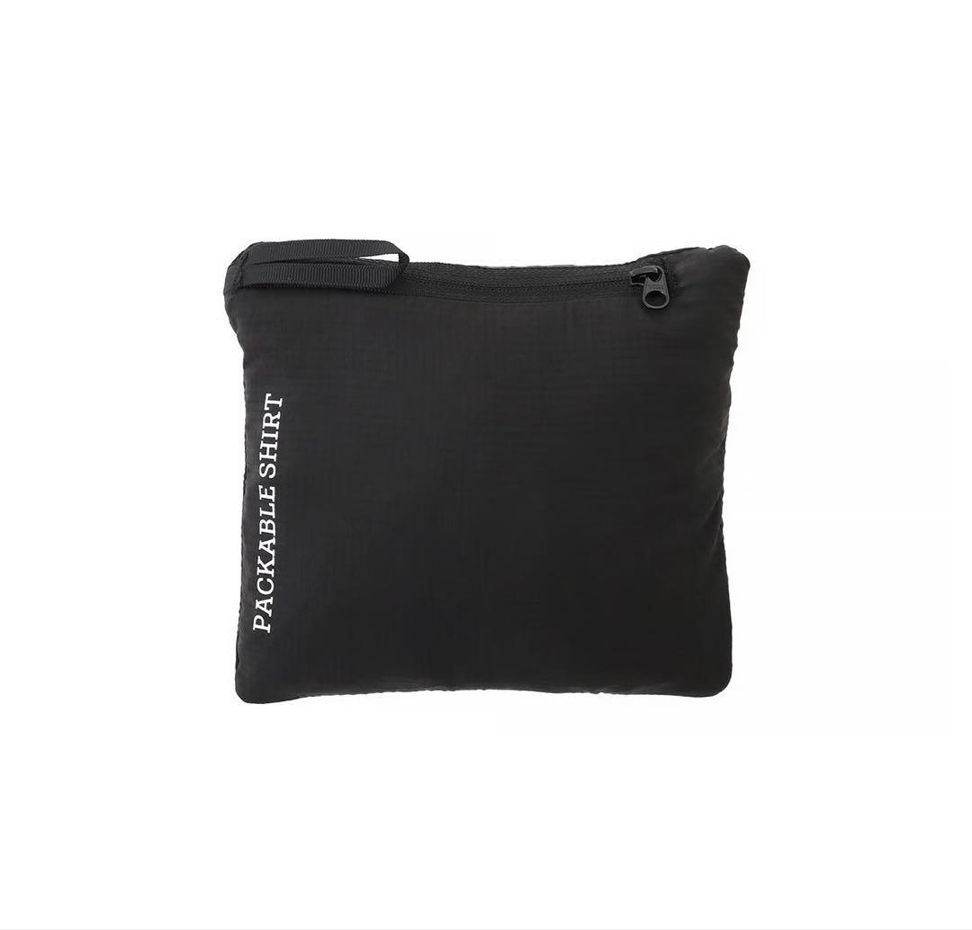 【Manhattan x Clubhaus】コラボ　パッカブルシャツ　Lサイズ