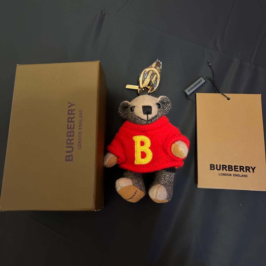 BURBERRY テディベアキーホルダー