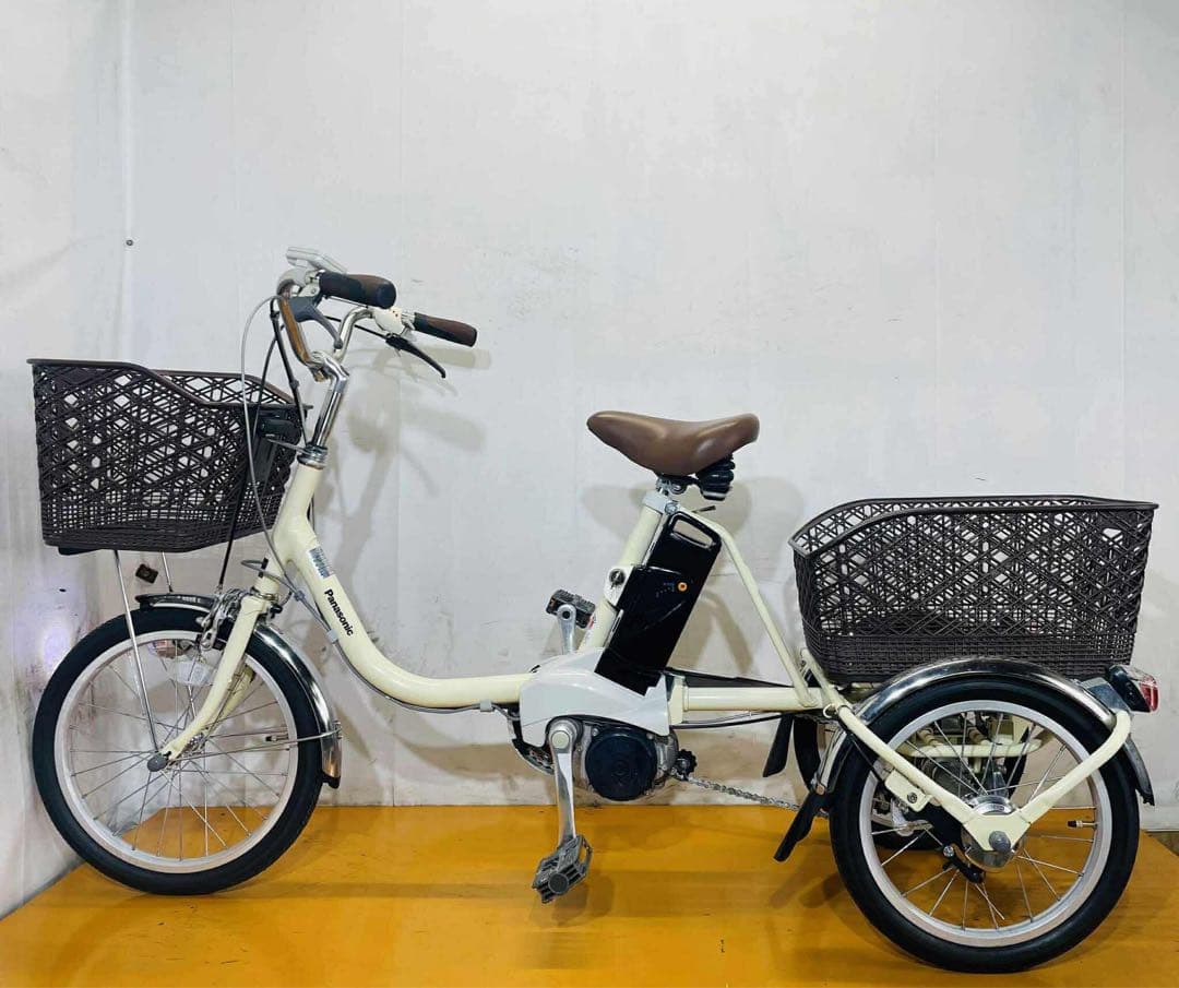 送料無料条件付き　パナソニック 電動アシスト三輪車 中古車