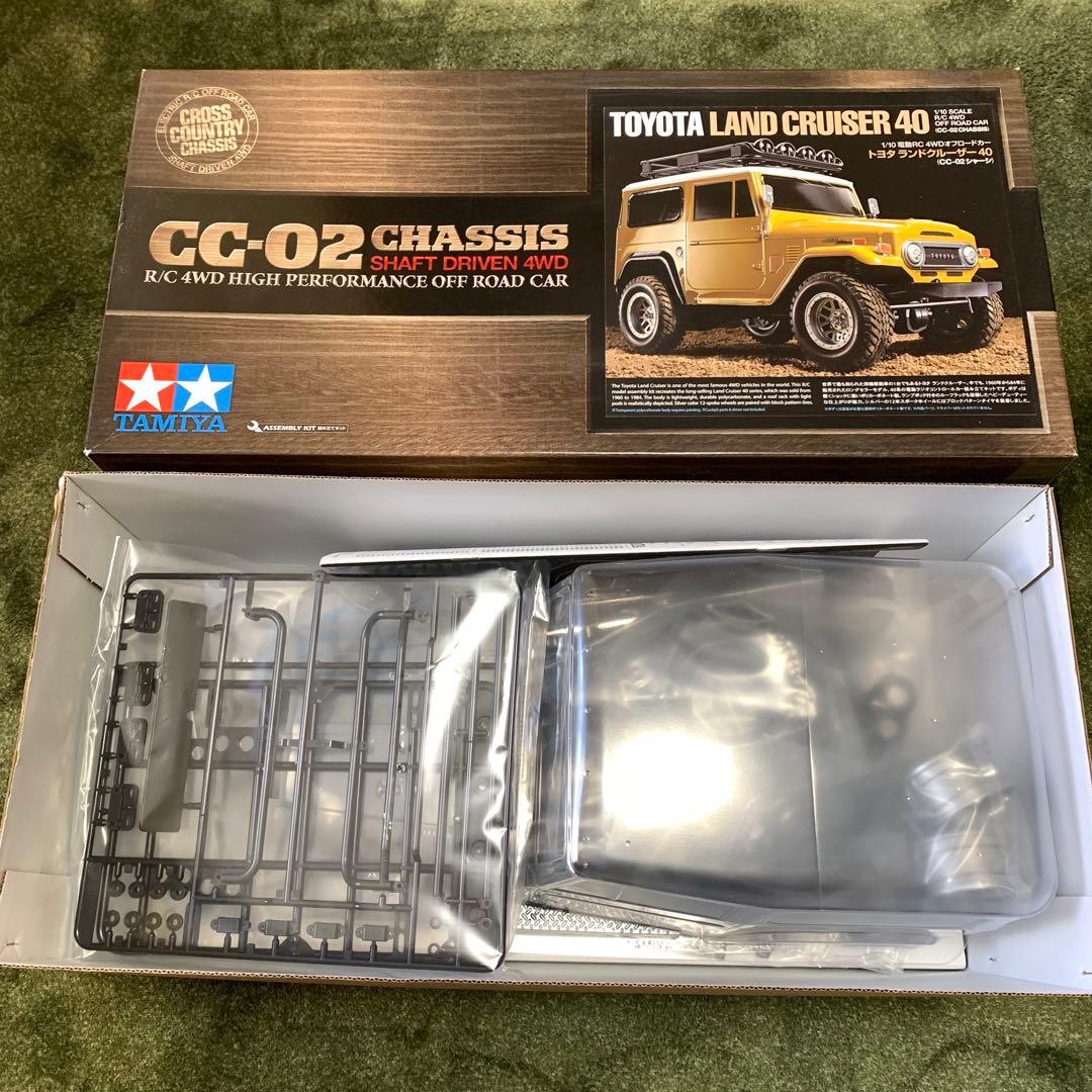 【新品】タミヤ CC-02 TOYOTA LAND CRUISER 40