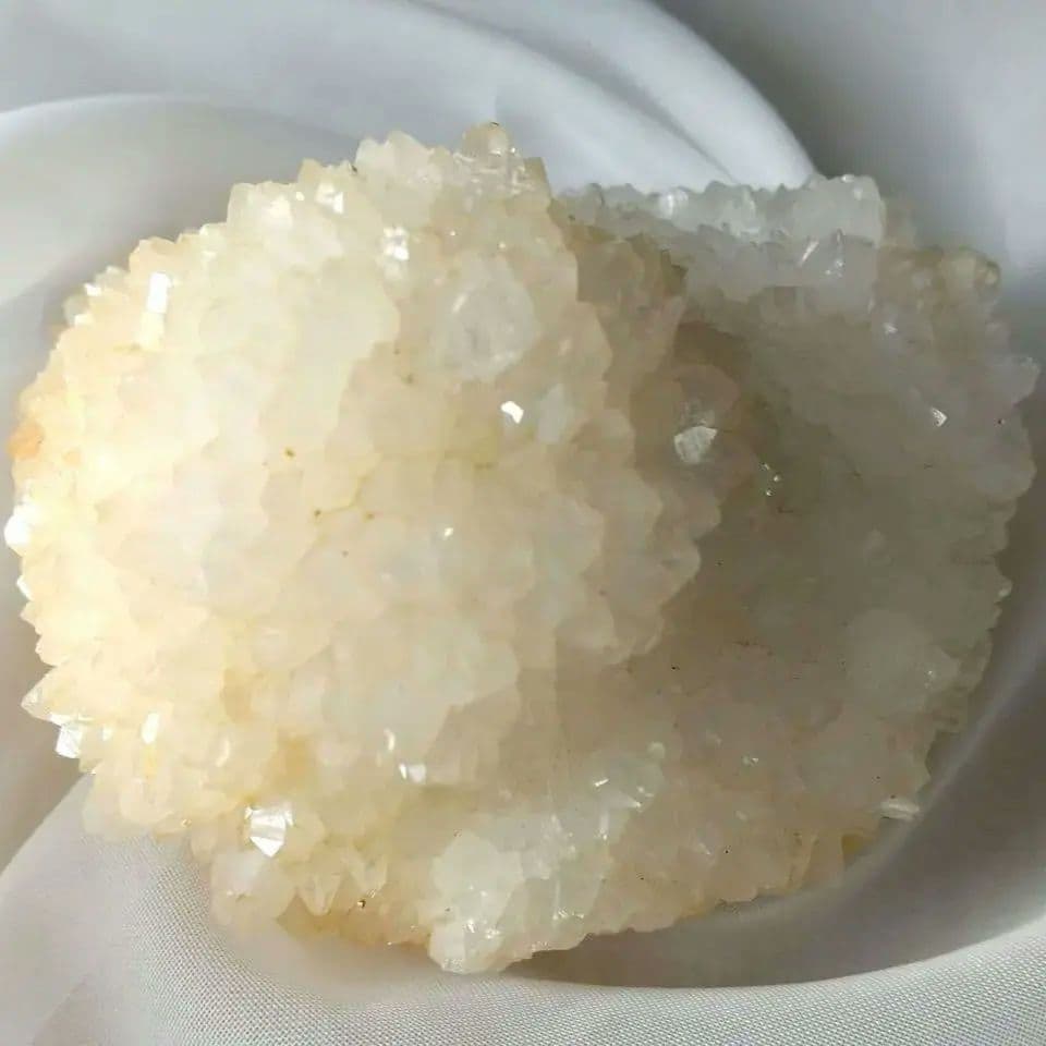 光の花石❇️希少 イジェン産 クォーツ フラワークラスター 大