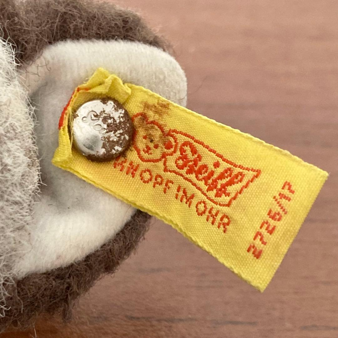 オールドシュタイフ　ネコ　アメリカンショートヘア　猫　ぬいぐるみ　ヴィンテージ