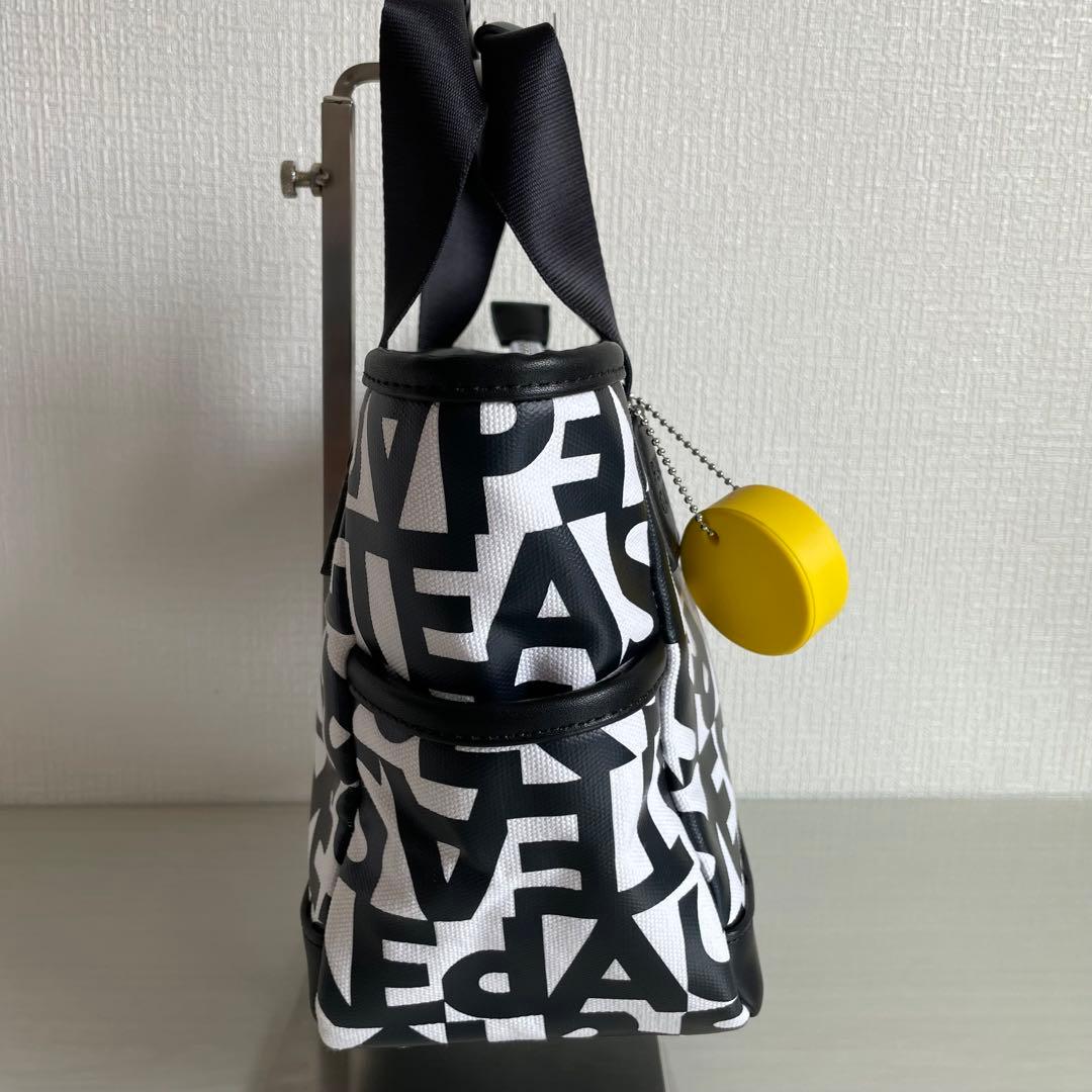 パーリーゲイツ　カートバッグ　2024年モデル　ランダムロゴ柄　内側スマイルロゴ