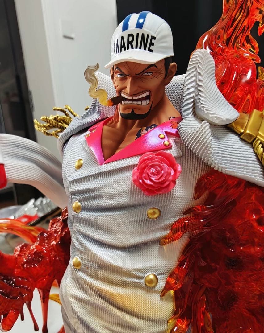 ワンピース サカズキ ガレージキット ガレキ スタチューX②