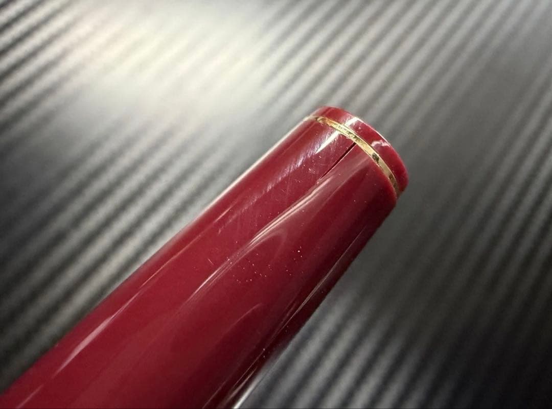 極美品 モンブラン クラシック 万年筆 ボルドー EF 極細字