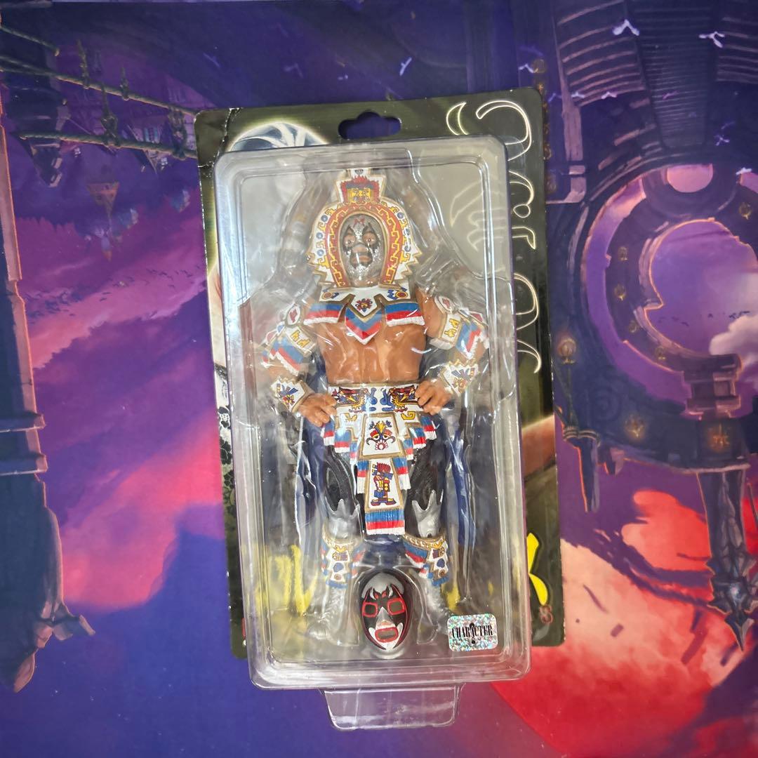 キャラプロ版　プロレスフィギュア　ミルマスカラス　アステカバージョン