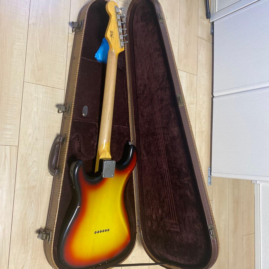 ギター Nash Guitars S-63 3Tone burst Hard Tail