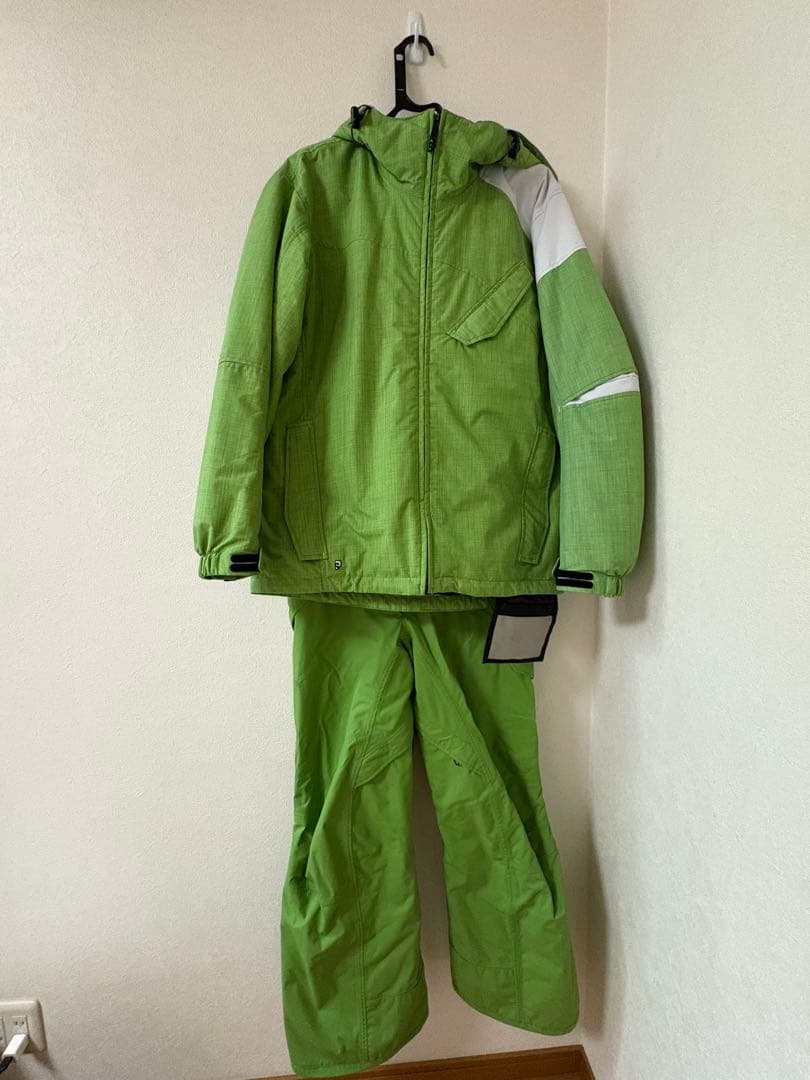 salomon スキーウェア グリーン M