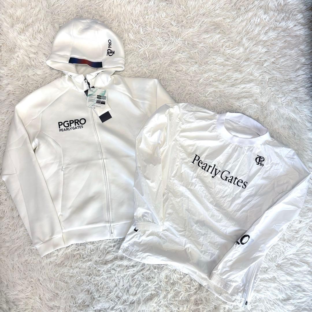 最新 パーリーゲイツ パーカー スニード ホワイト ブルゾン
