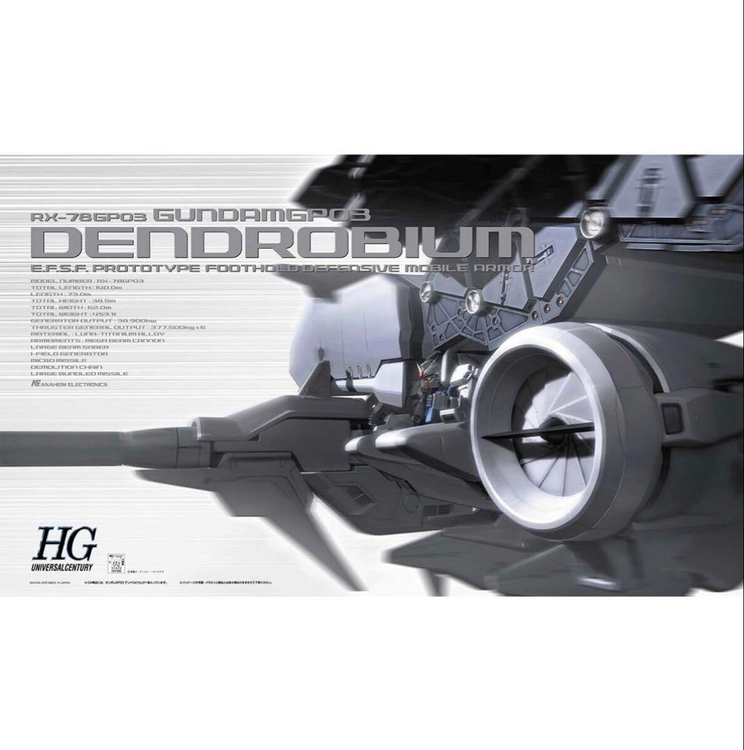 HGUC 1/144 ガンダムGP03 デンドロビウム 新品未開封(再販版)