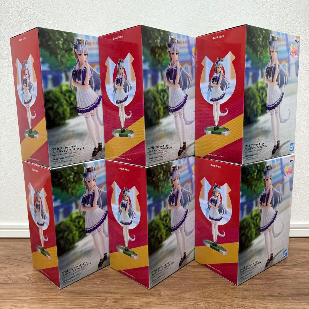 【新品未開封】ウマ娘　ゴールドシップ　６体セット　販促ポスター付き