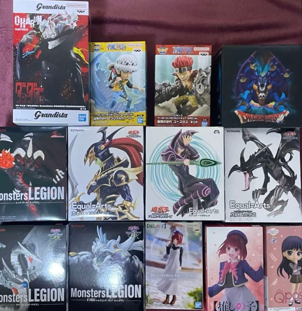 【新品】プライズフィギュアまとめ売り　ダンダダン、呪術廻戦、ワンピース他　11点