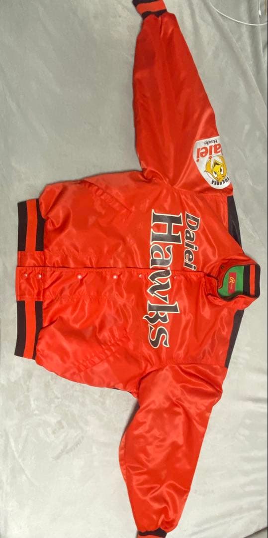 【希少】福岡ダイエーホークス　 スタジャン　L