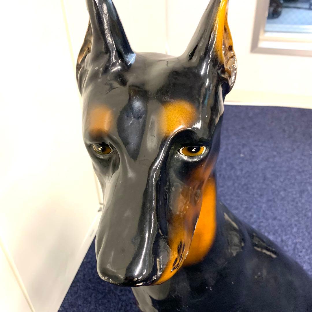 ドーベルマン 置物 オブジェ