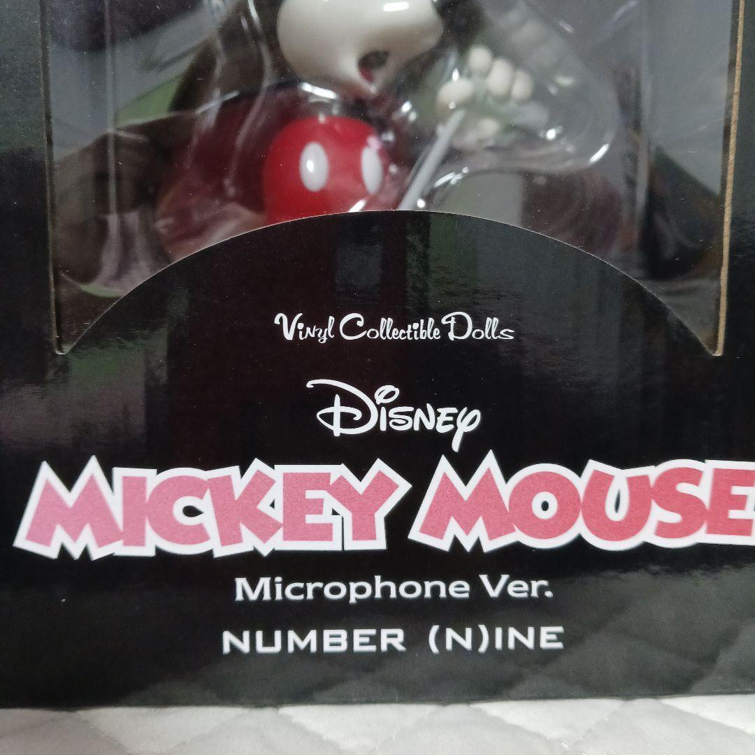 NUNBER(N)INE　ミッキーマウス　マイクロフォン　フィギュア