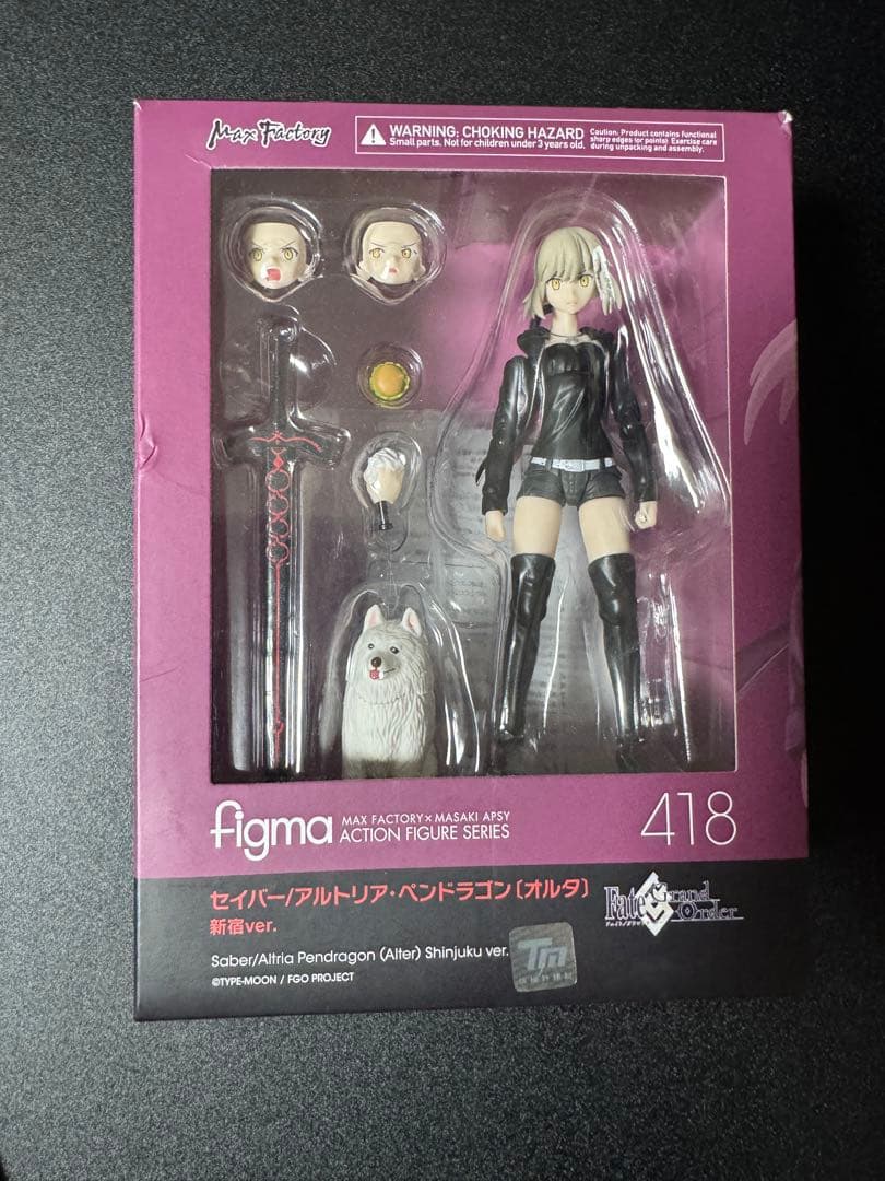 figma セイバー/アルトリア・ペンドラゴン〔オルタ〕 新宿ver