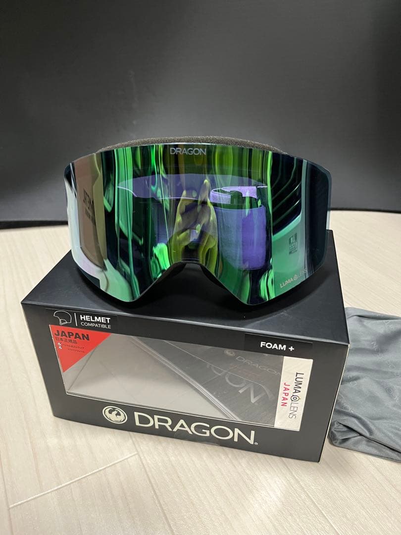 DRAGON LUMALENS ゴーグル グリーン