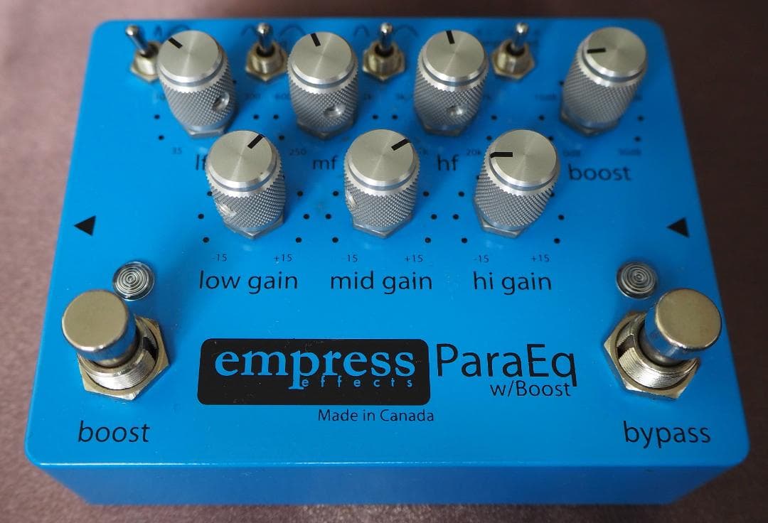 Empress ParaEq w/Boost パラメトリックEQ/ブースター